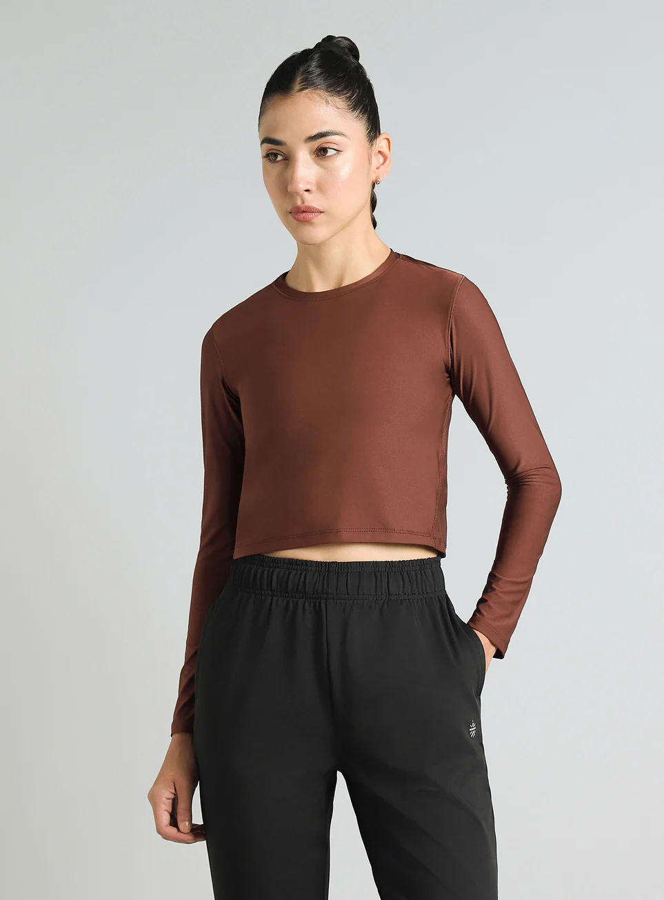 Women's Brown Runner's Escape T-shirt - Image 4