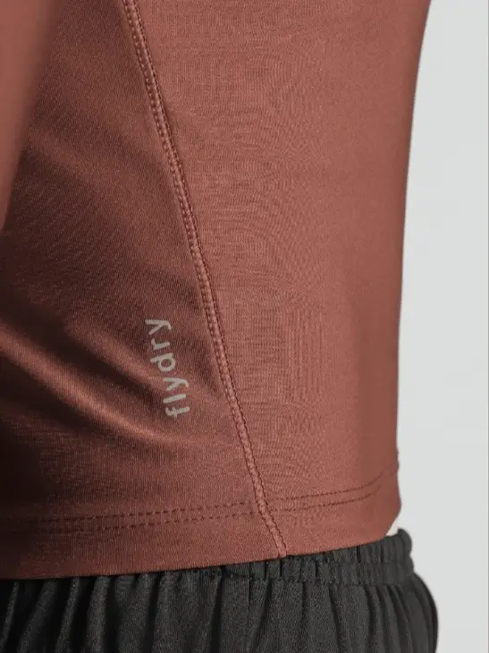 Women's Brown Runner's Escape T-shirt - Image 8