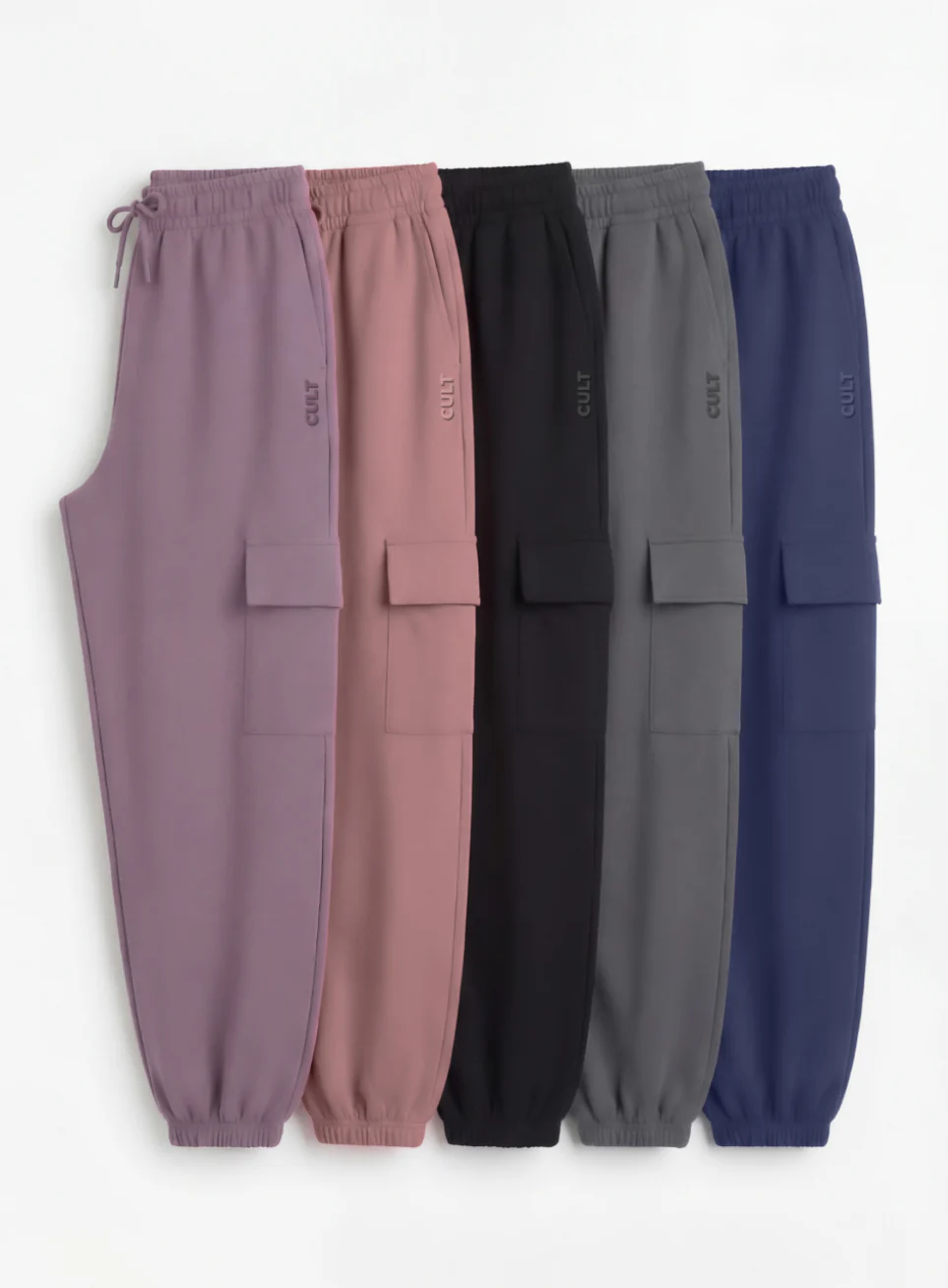 Women's Brown Soft Form Loose Fit Joggers - Image 9