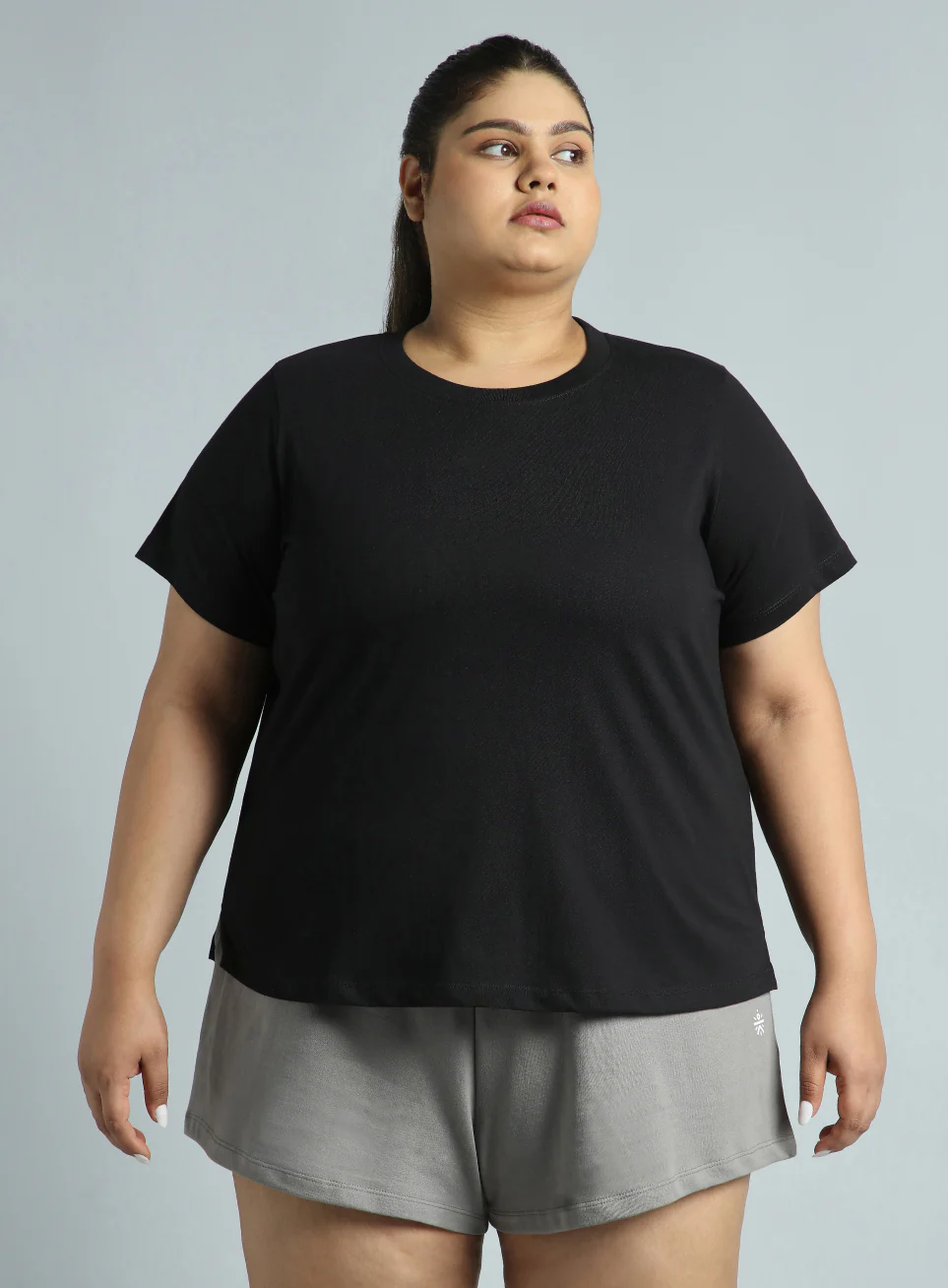 Women's Cult Essential Cotton Plus Size Pack of 2 Regular Fit T-shirts - Image 2