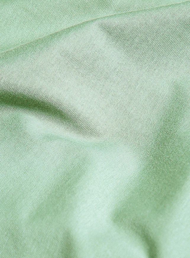 Women's Green Plus Size Back Vent Athleisure Tee - Image 9
