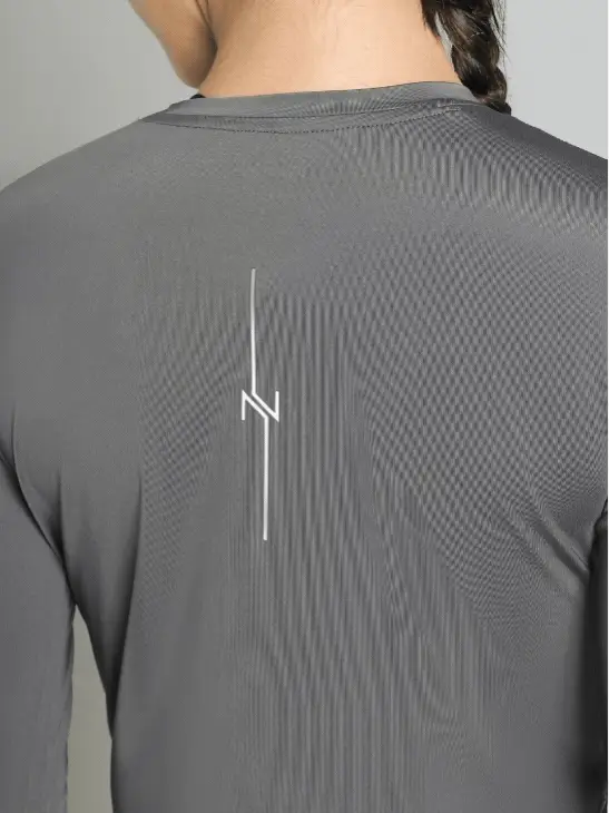 Women's Grey Runner's Escape T-shirt - Image 9