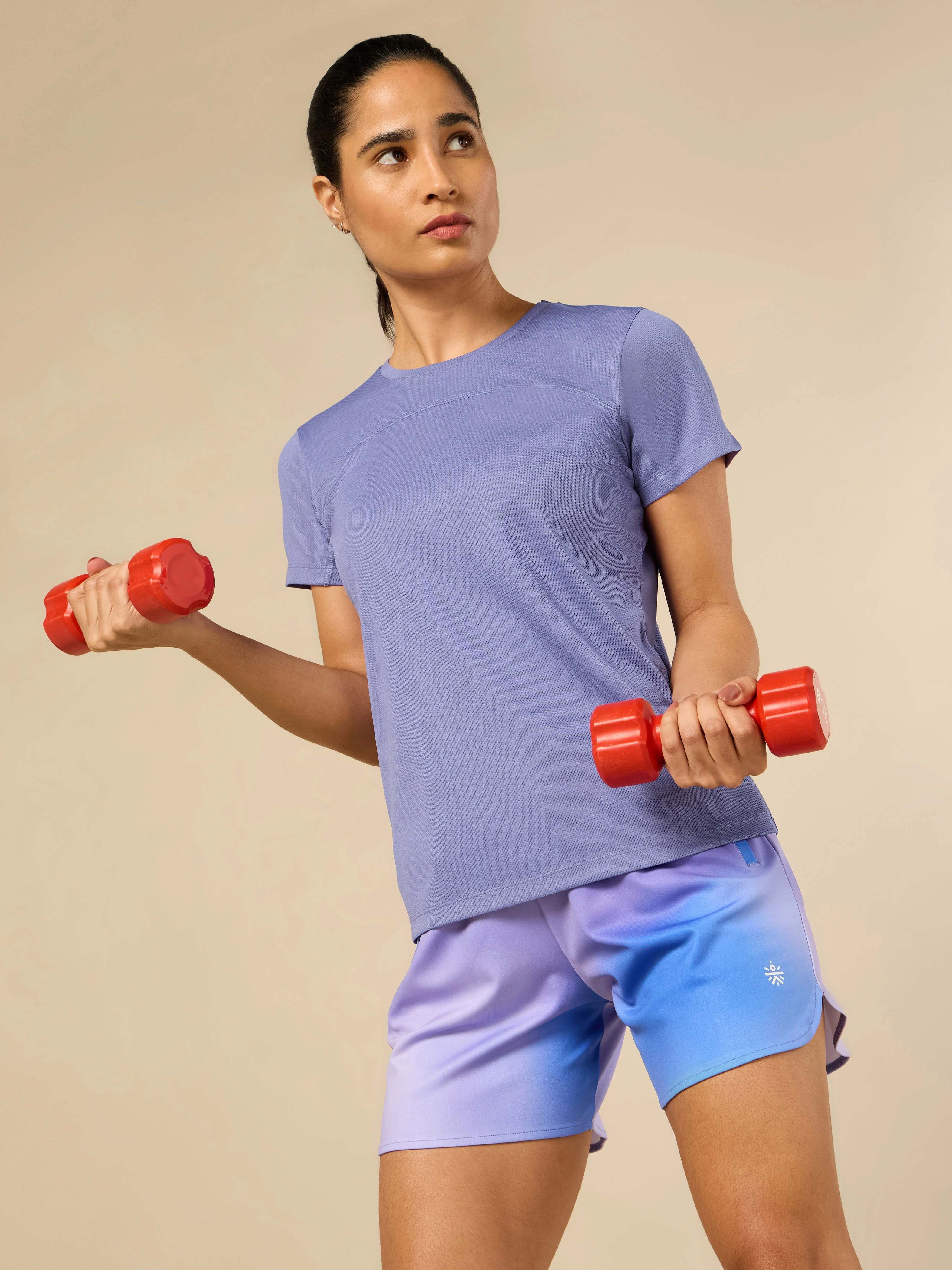 Women's HIIT Purple Performance T-shirt