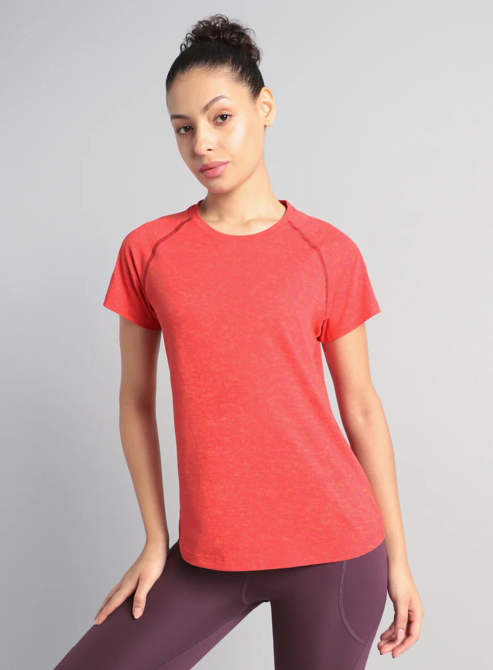 Women's Muscle Flex Pink COMFORtech T-shirt
