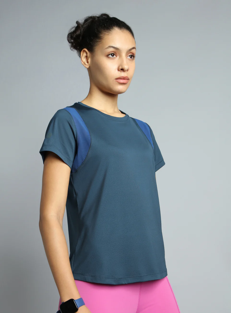 Women's Navy Train Day Essential Top