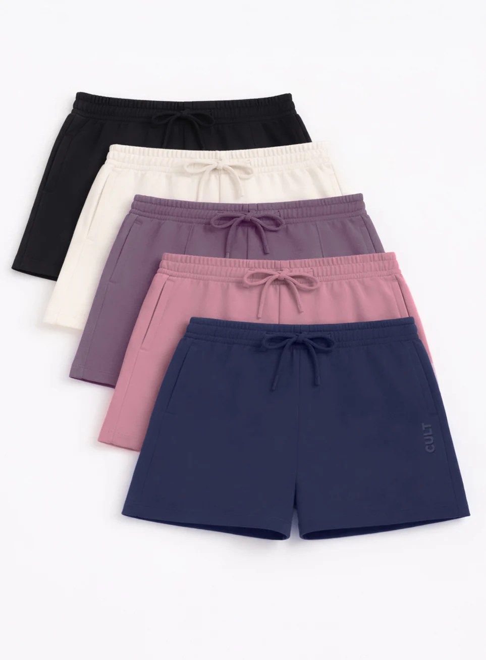 Women's Navy Ultra Luxe Classic Shorts - Image 9