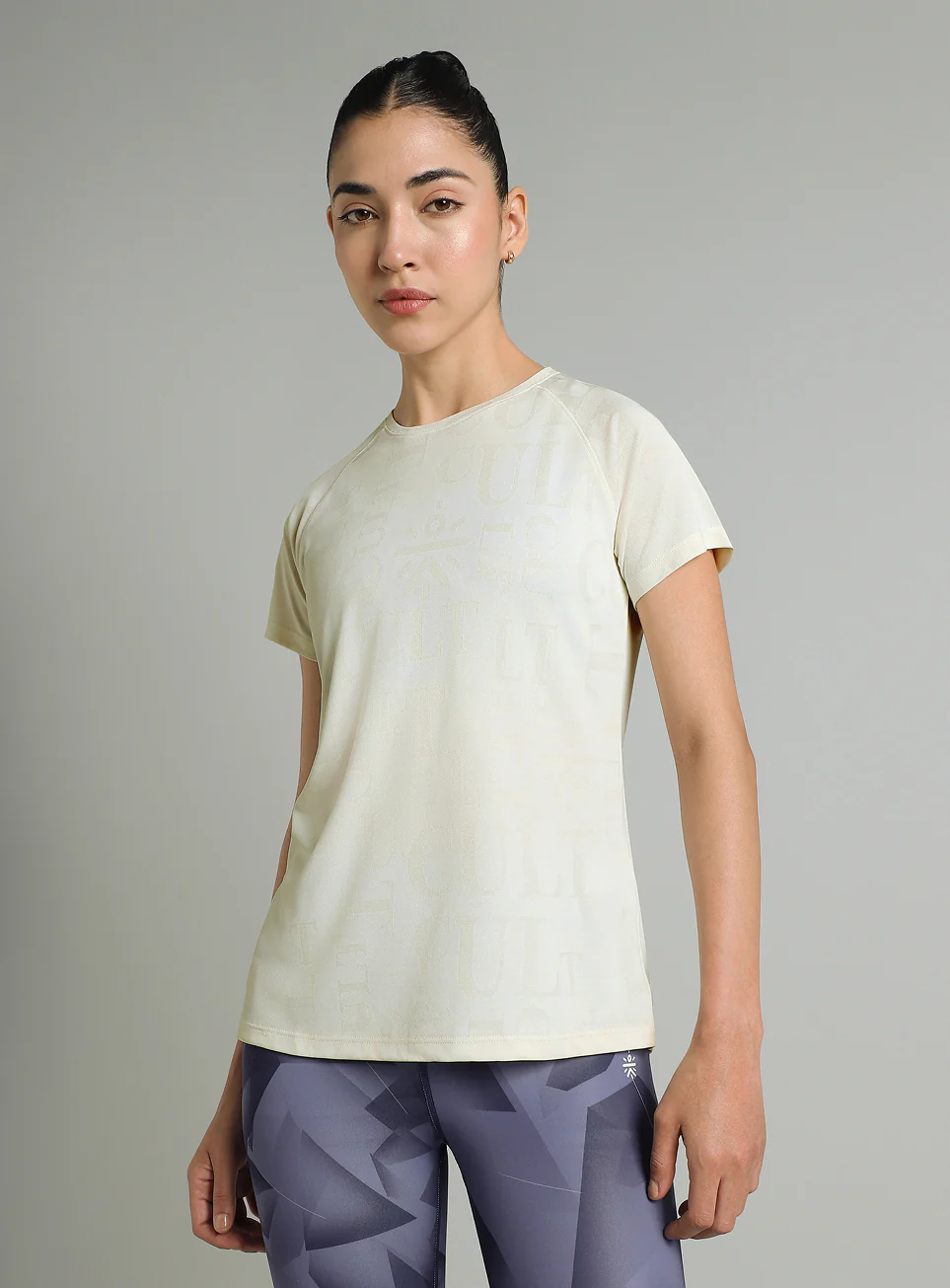 Women's Off White CULT ZERO Knit Tech Running T-shirt