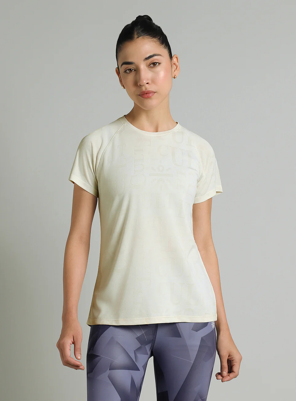 Women's Off White CULT ZERO Knit Tech Running T-shirt - Image 4