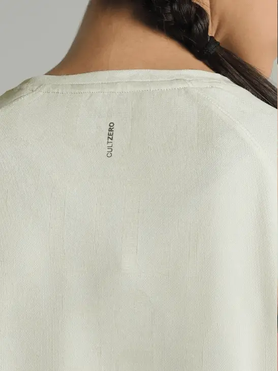 Women's Off White CULT ZERO Knit Tech Running T-shirt - Image 8