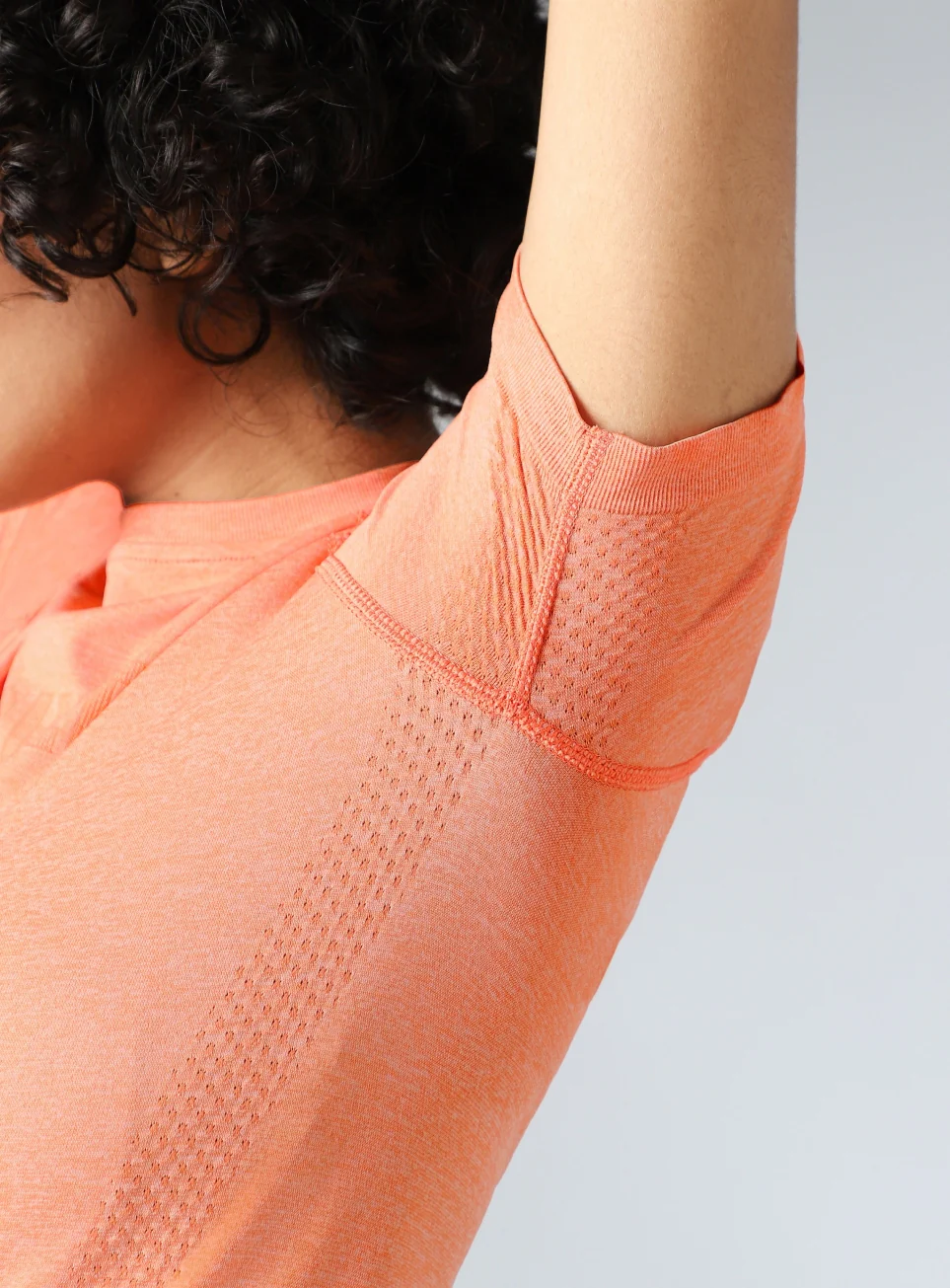 Women's Peach Contour Seamless T-shirt - Image 9