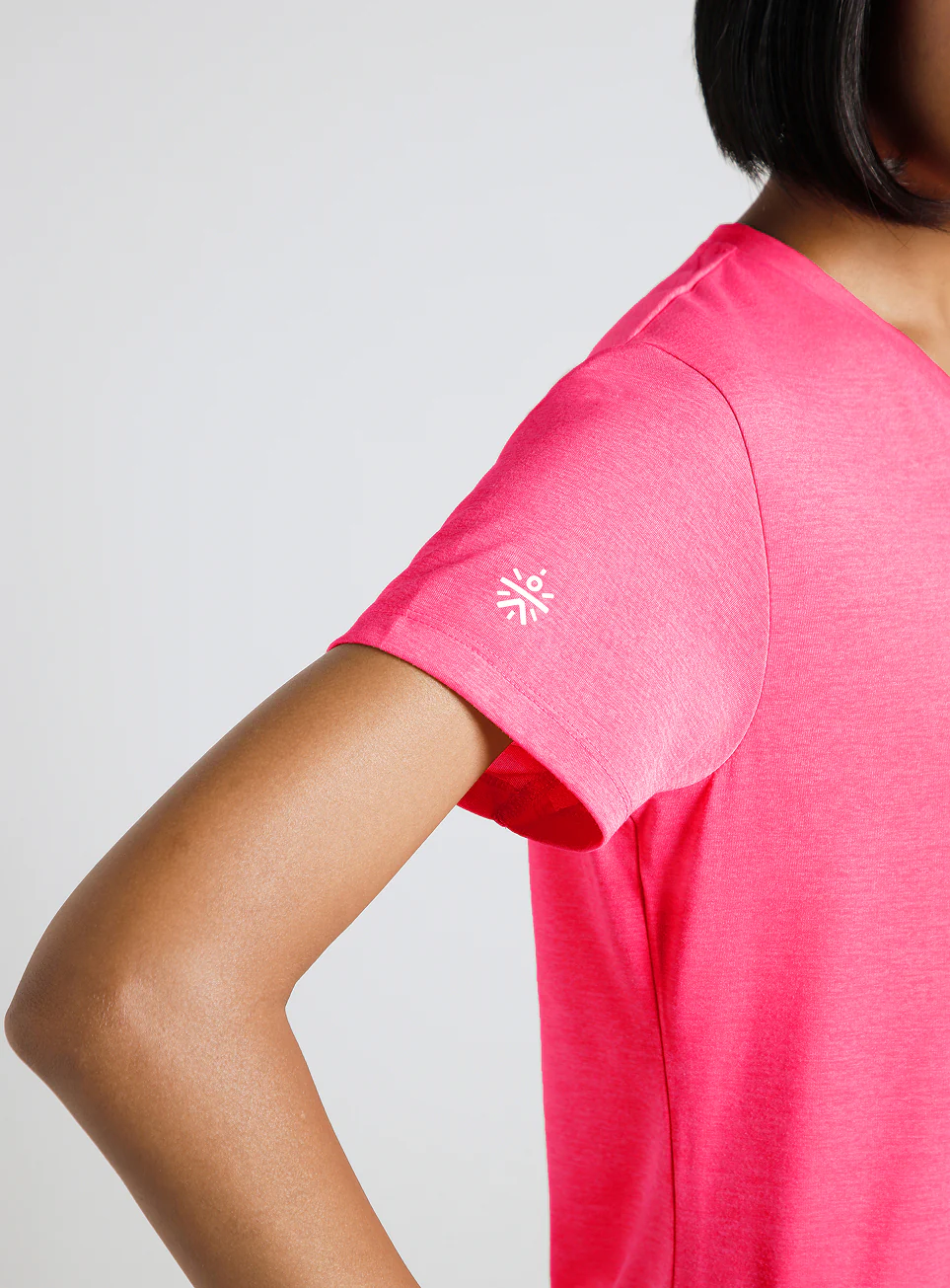 Women's Peach Cult Ulitmate Training COMFORtech™ V-Neck T-shirt - Image 7