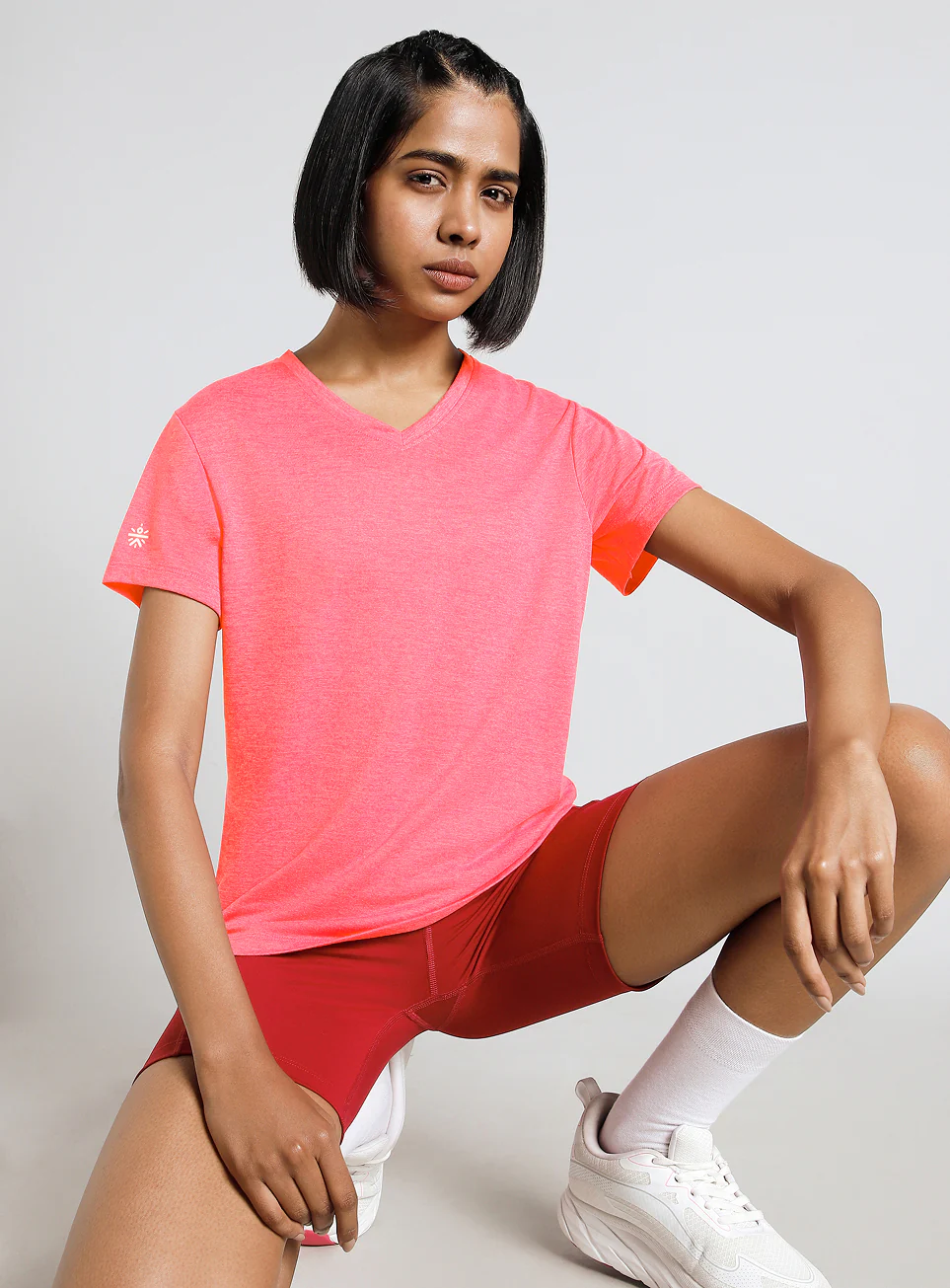 Women's Pink Cult Ulitmate Training COMFORtech™ V-Neck T-shirt
