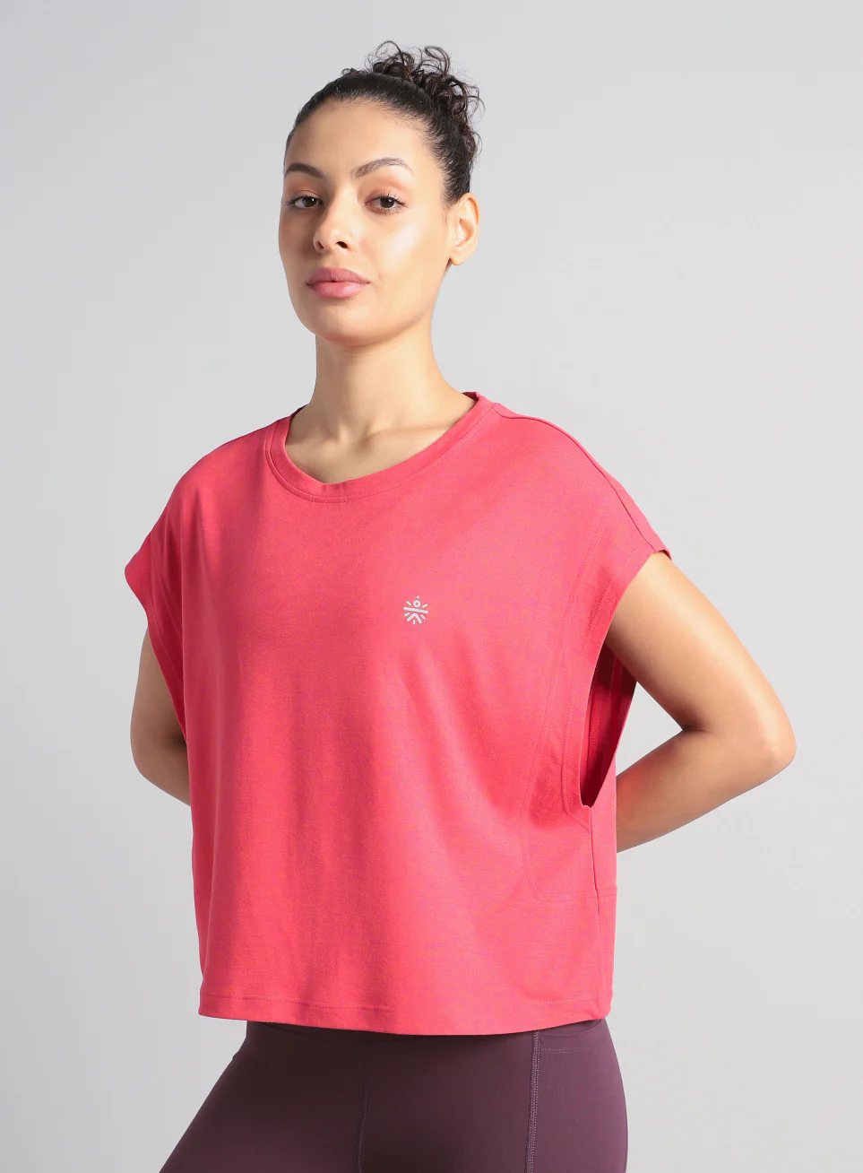 Women's Pink Muscle Flex COMFORtech T-shirt