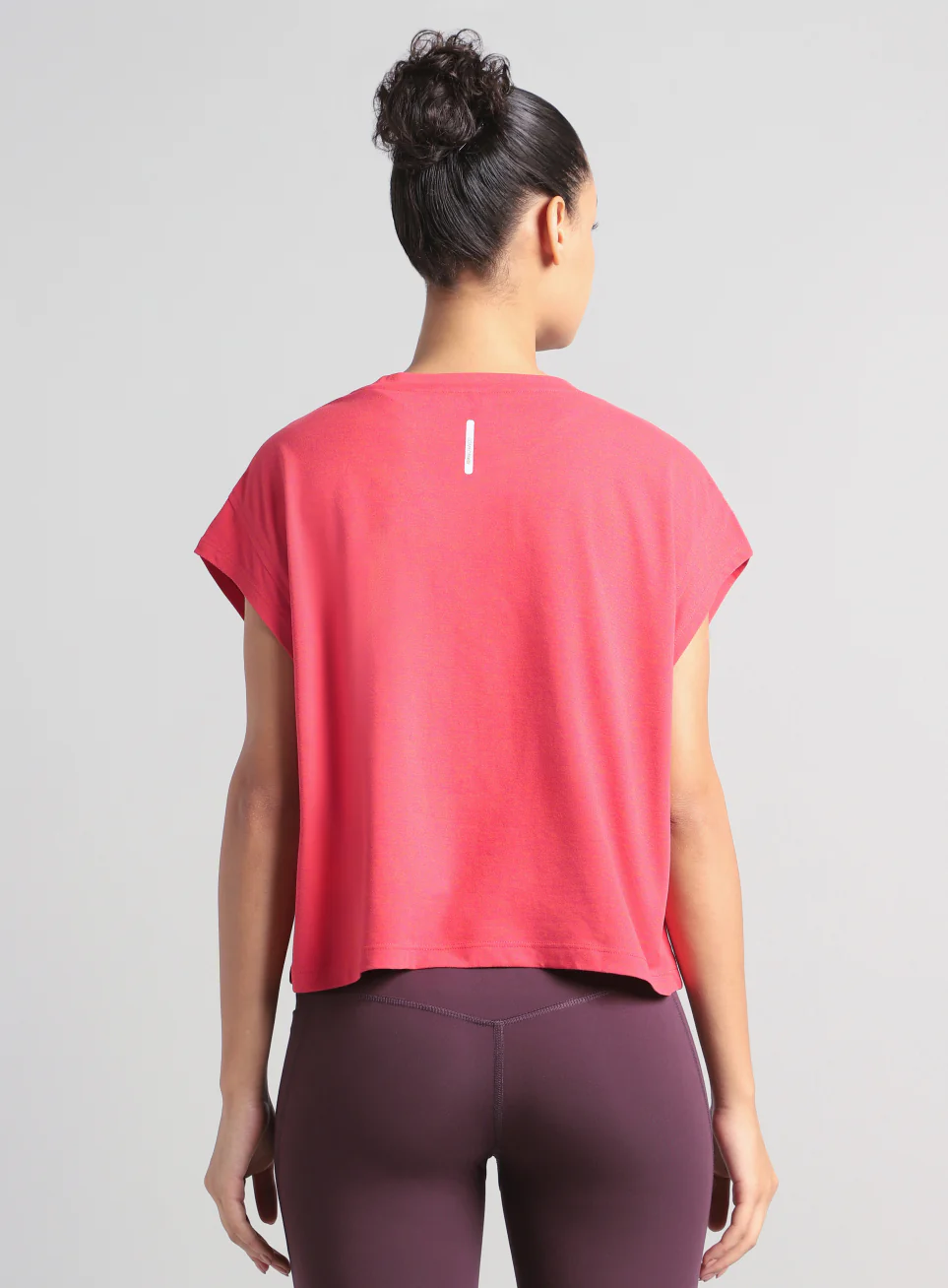 Women's Pink Muscle Flex COMFORtech T-shirt - Image 6