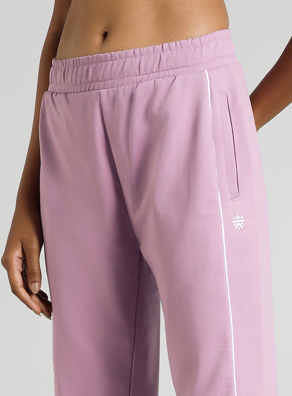 Women's Pink Panel Highlight Joggers - Image 7
