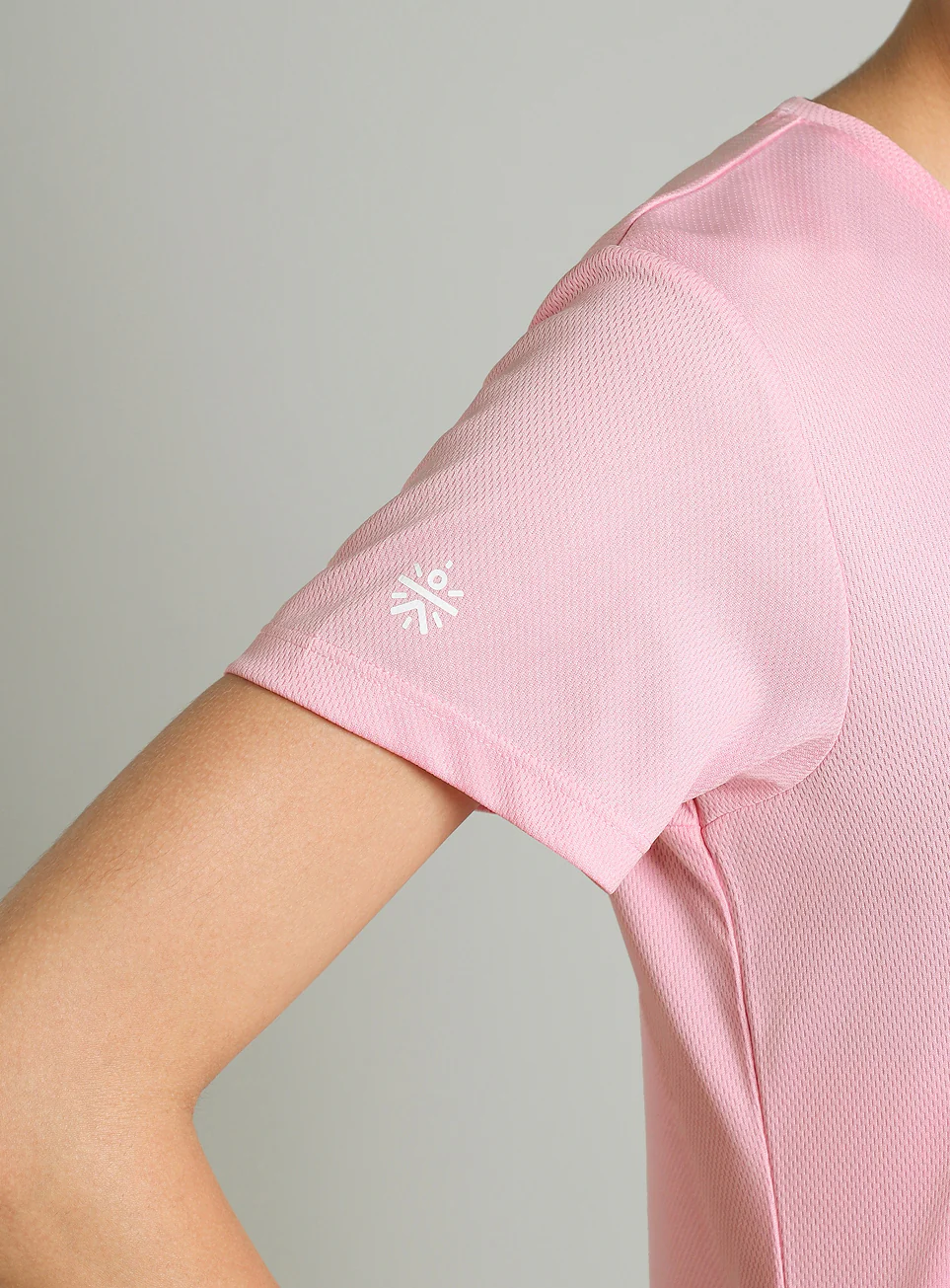 Women's Pink Performance T-Shirt - Image 7