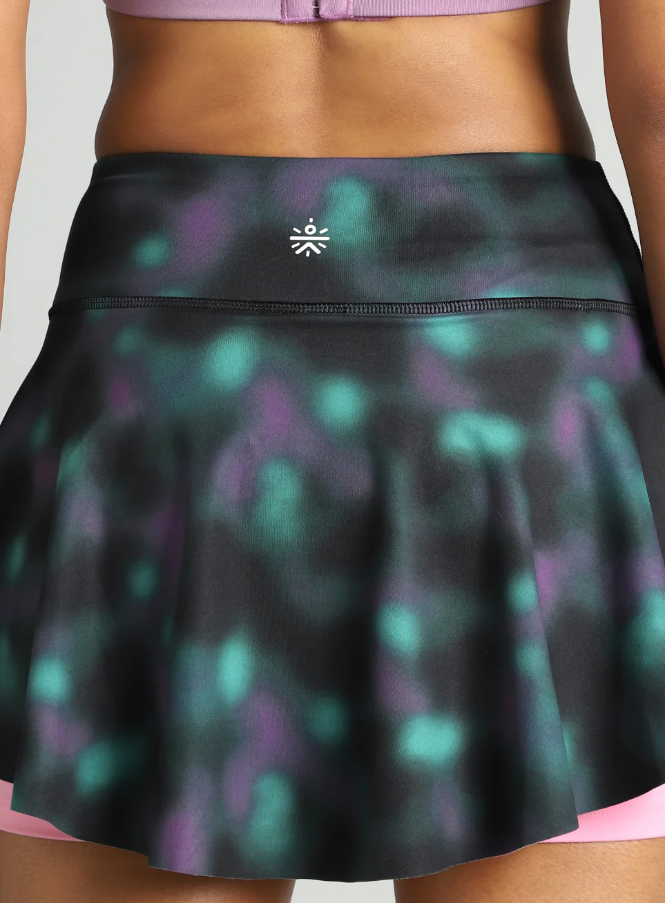 Women's Pink Printed True Performance COMFlex Skorts - Image 9