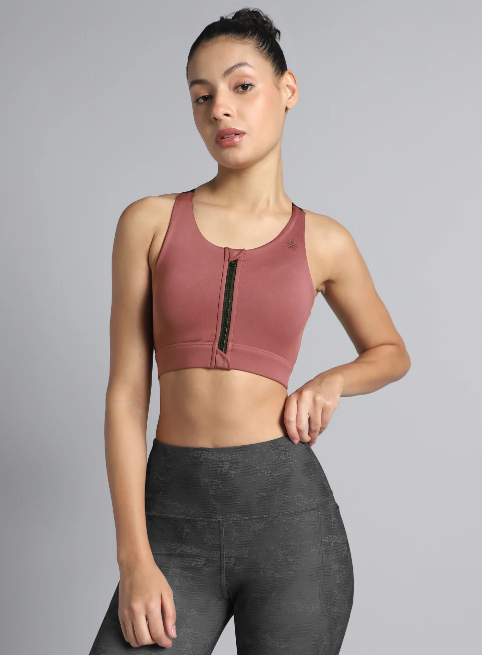 Women's Pink Training Sculpted High Support Bra