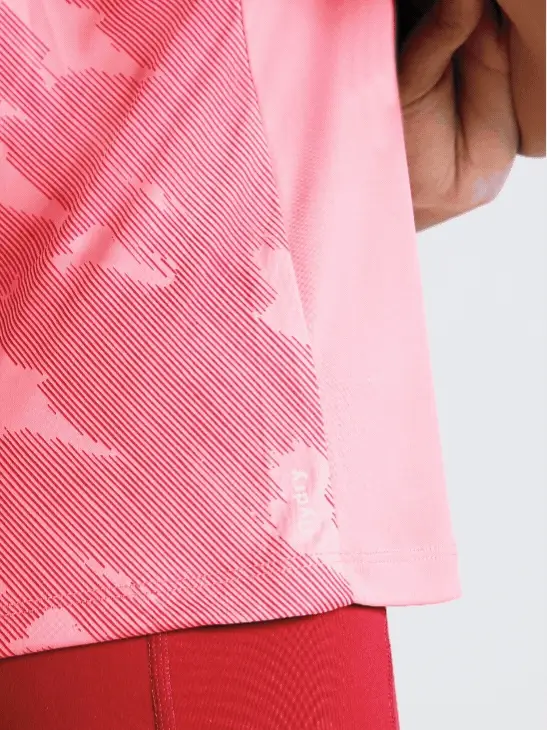 Women's Pink Urban Camo Running Tank Top - Image 9
