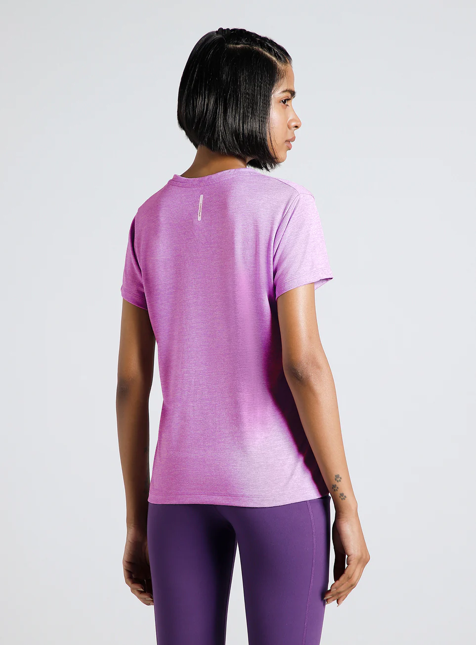 Women's Purple Cult Ulitmate Training COMFORtech™ V-Neck T-shirt - Image 6