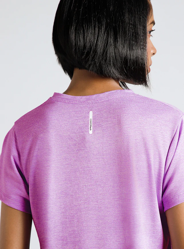 Women's Purple Cult Ulitmate Training COMFORtech™ V-Neck T-shirt - Image 8