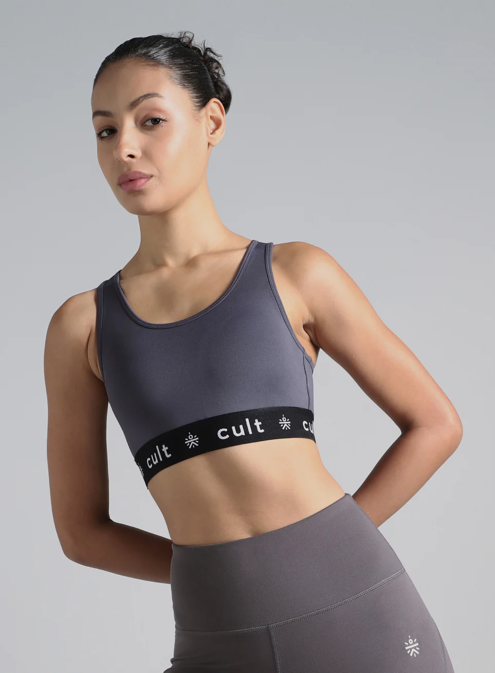 Women's Purple Move Easy High Support Sports Bra