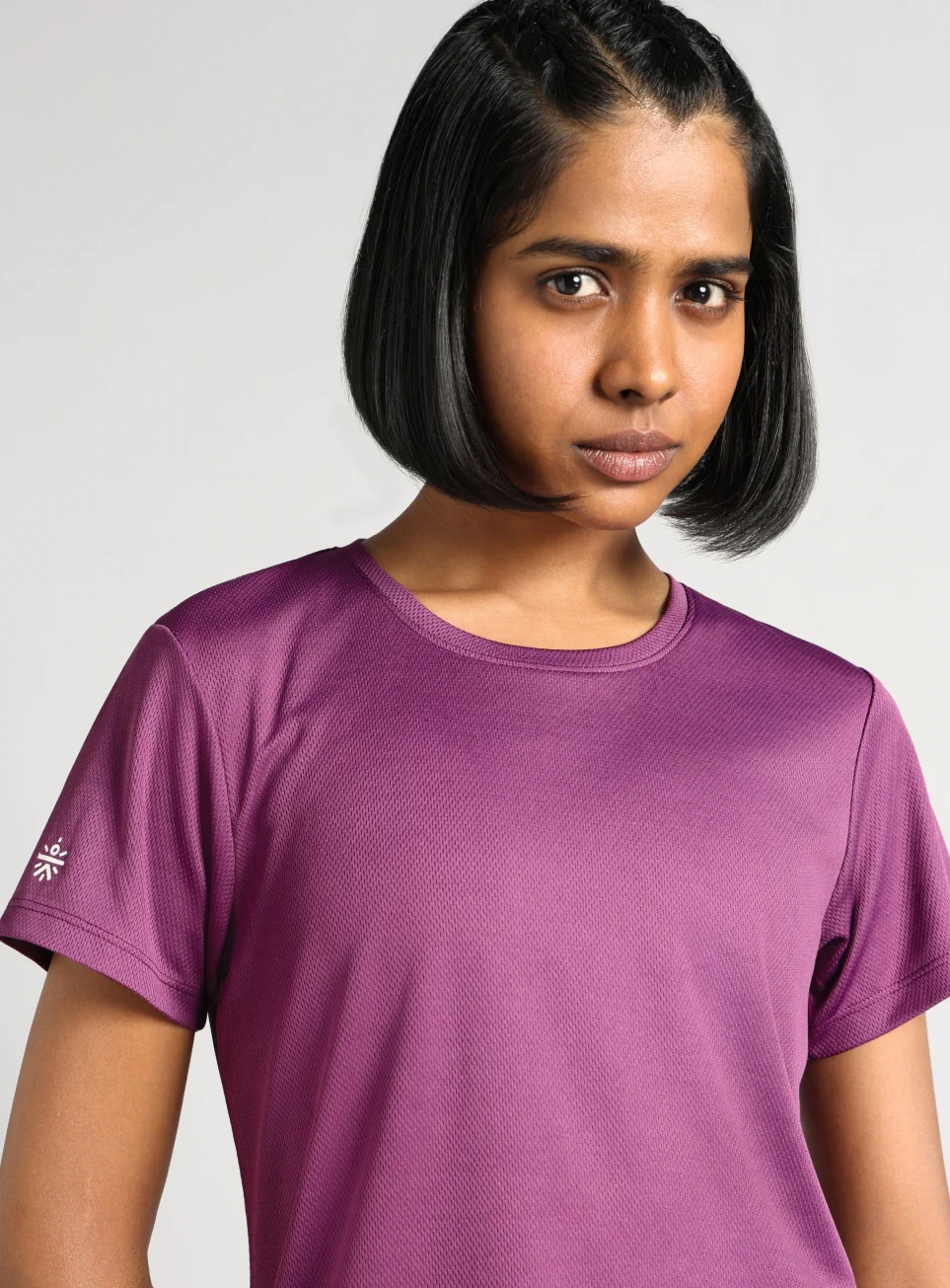 Women's Purple Performance T-shirt - Image 7