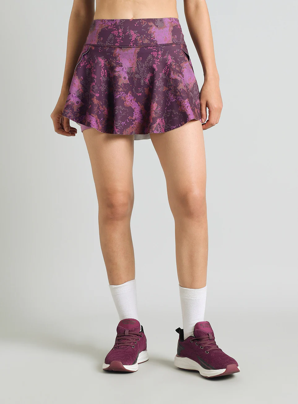 Women's Purple Training Essential Comflex Skort - Image 4