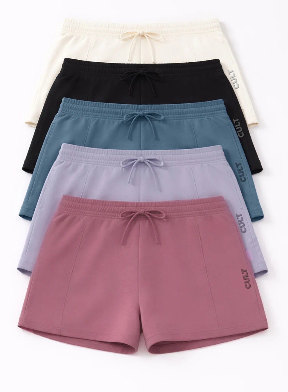 Women's Purple Ultra Luxe Tailored Shorts - Image 9