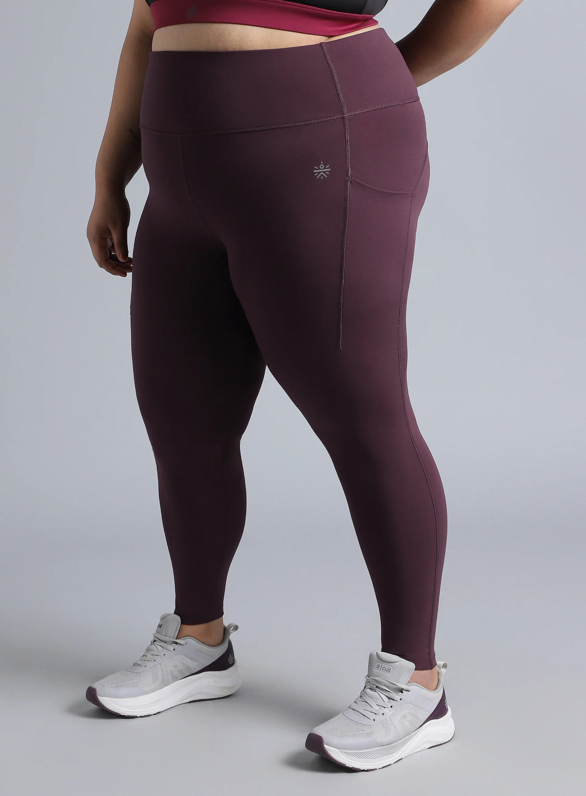 Women's Wine the Run Project Comflex Plus Size Tights